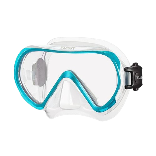 TUSA Ino Mask – Premium Single Lens Scuba Diving Mask with 3D SYNQ Technology Ocean Green